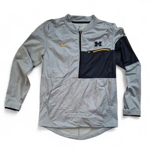 Michigan Nike Quarter Zip Adult Small